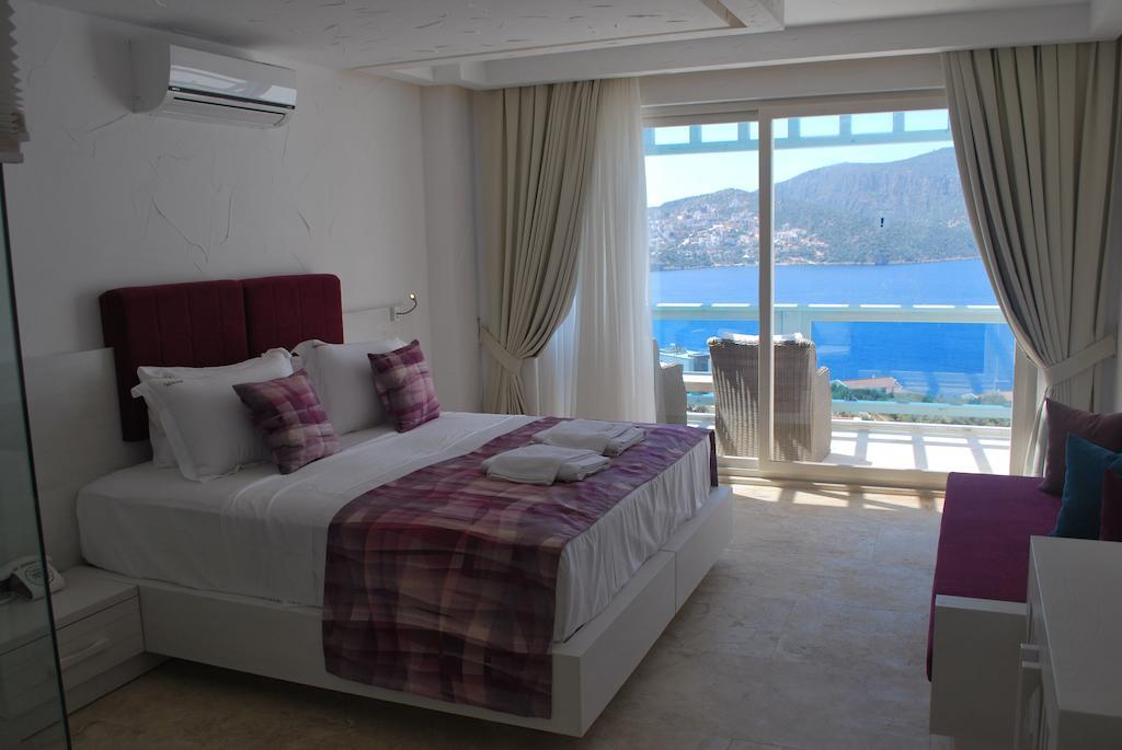Asfiya Sea View Hotel Kas Room photo