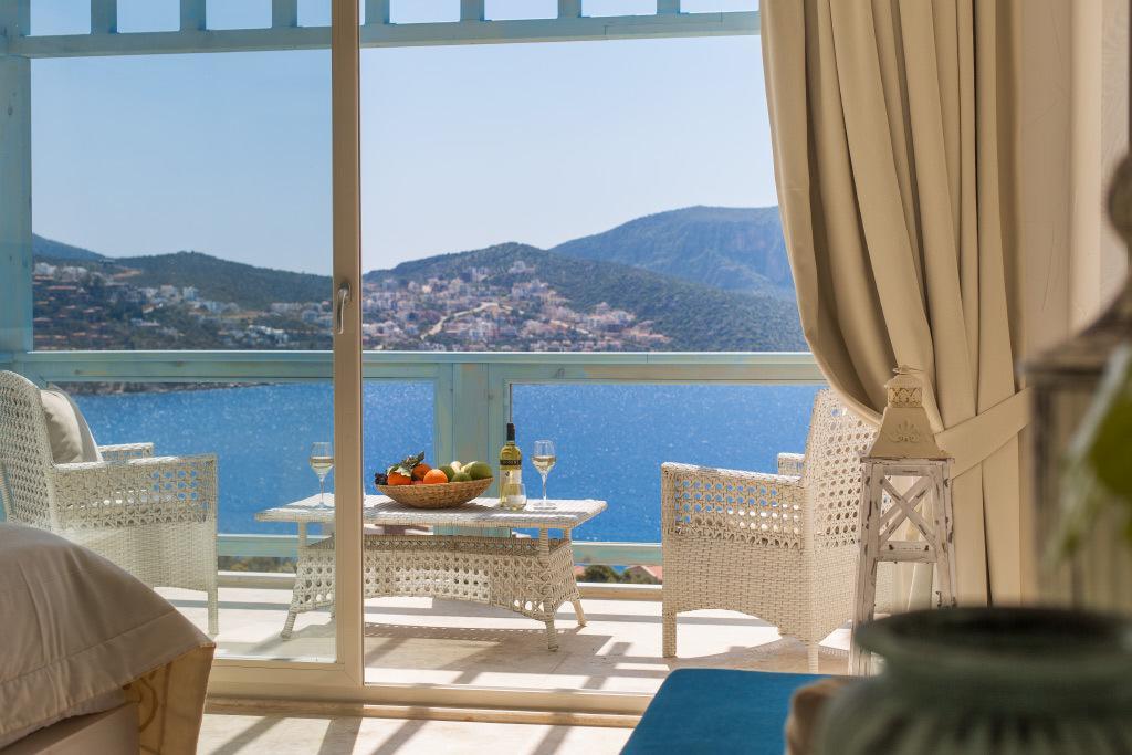 Asfiya Sea View Hotel Kas Room photo